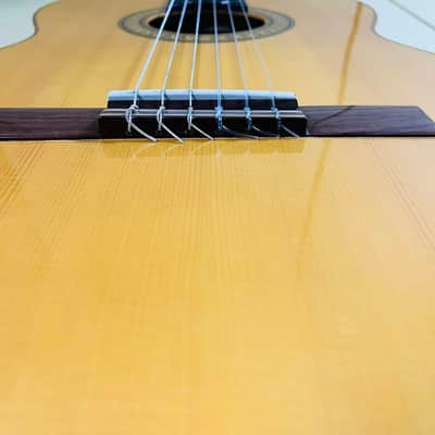 MANUEL FERNANDEZ MF-18S Hand Crafted in Spain - Natural Classical Guitar w/Hard case image 12