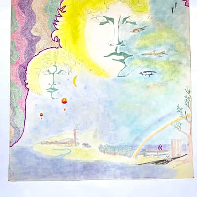 JIM MORRISON ARTWORK !! 1960's Dwight Russ Artwork image 1