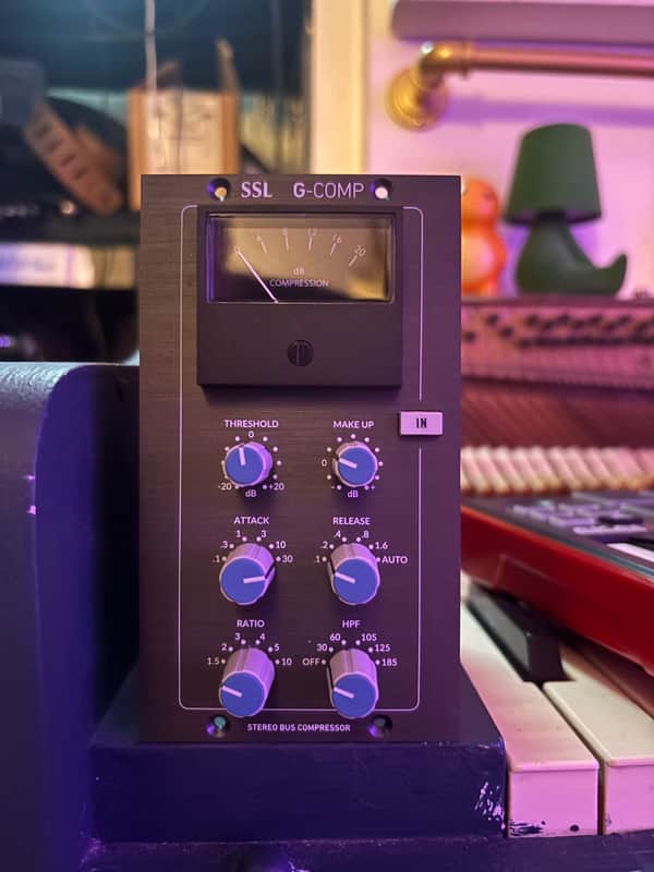 Solid State Logic G-Comp MkII 500-Series Compressor Module 2016 - Present - Black imagen 1