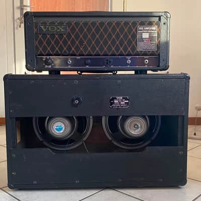 Vox Conqueror 2-Channel 30-Watt 2x12" Piggyback Guitar Amp 1967 - 1969 - Black image 7