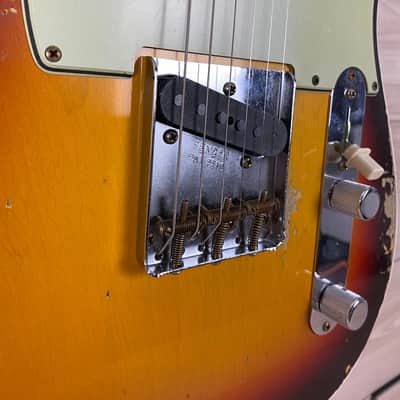Fender Custom Shop 1960 Telecaster Custom Heavy Relic - Chocolate 3-Tone Sunburst image 10