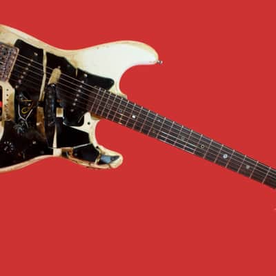 Extreme Relic Strat style guitar image 7