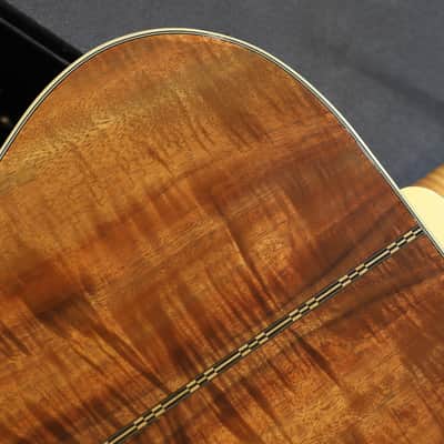 2000 Gibson Custom Shop J-200 Koa Jumbo Acoustic Guitar Natural + OHSC image 13