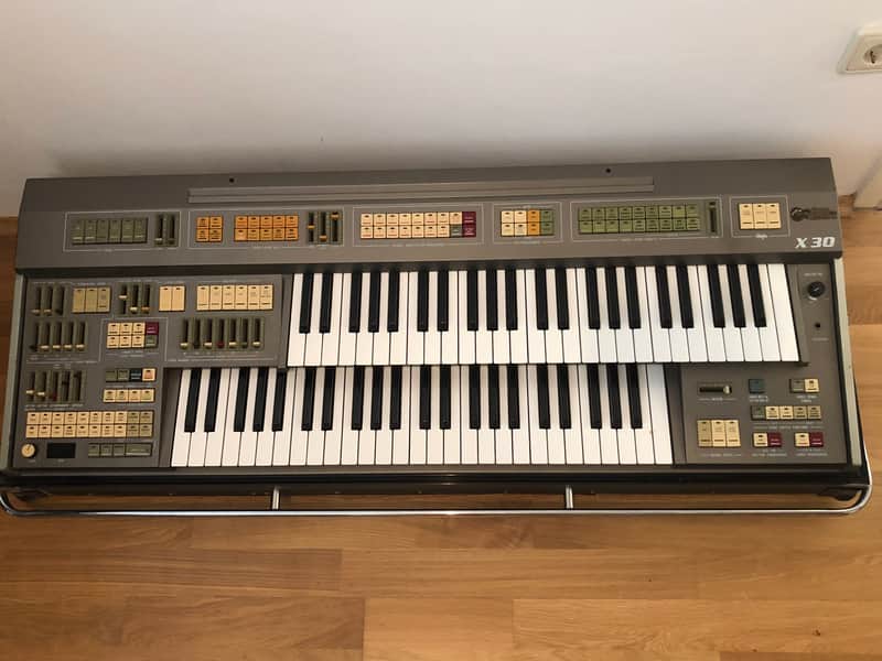Elka X30 analog synth/organ/drum machine image 1