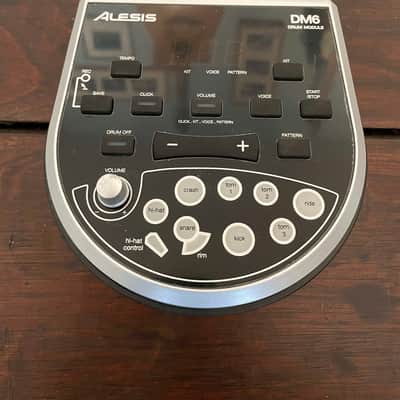 Alesis DM6 drum module 2000s - Black and silver