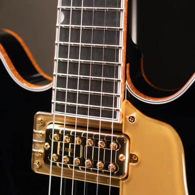 Gretsch Falcon Center Block LTD Electric Guitar with String-Thru Bigsby - Midnight Sapphire with Hardshell Case image 10