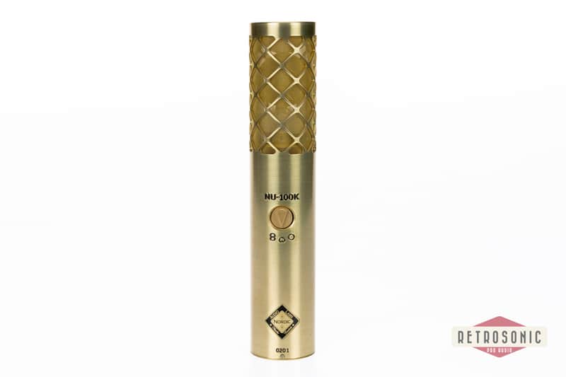 Nordic Audio Labs NU-100-K Gold 3-Pattern Studio Condenser Microphone image 1