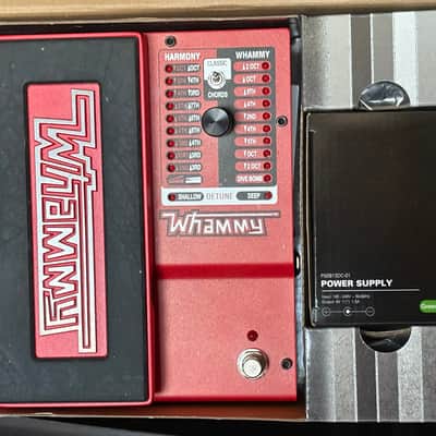 DigiTech Whammy 5 Pitch Shift Pedal 2012 - Present - Red image 2