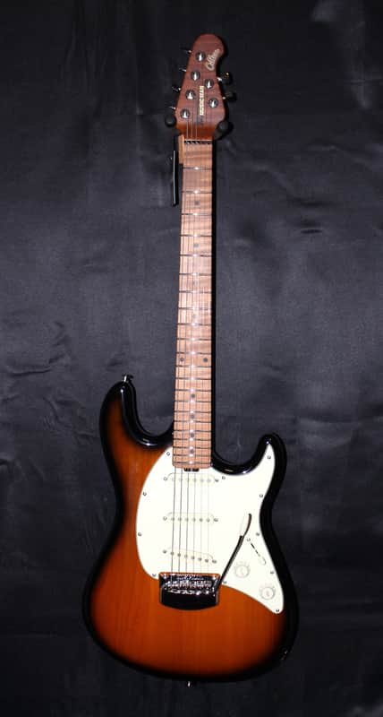 Ernie Ball Music Man Cutlass SSS Vintage Sunburst imagen 1