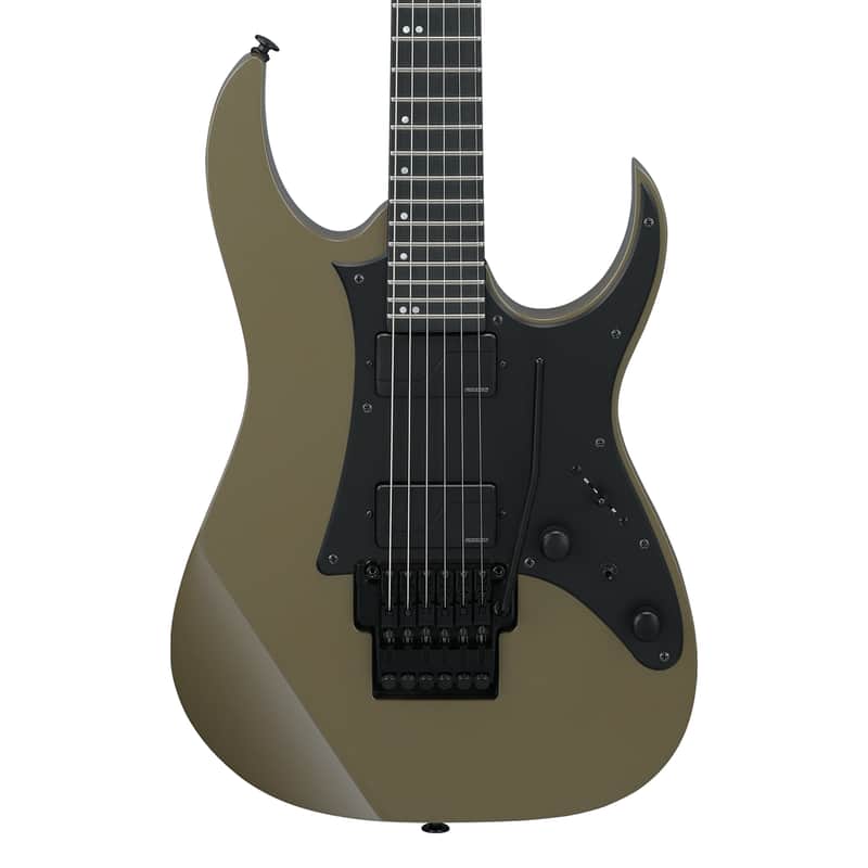 Used Ibanez RGR5130R RG Prestige Electric Guitar w/Case - Khaki Metallic image 1