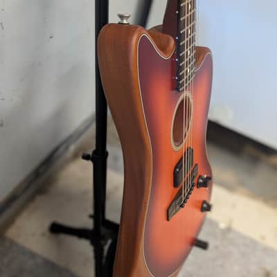Fender American Acoustasonic Jazzmaster - Sunburst - Made in USA - US227466A image 8