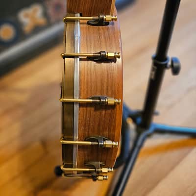 Pisgah Possum 5 String Open Back Banjo 2017 - Walnut image 11