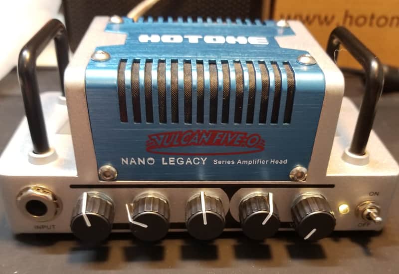 Hotone Nano Legacy Vulcan Five-O 5-Watt Guitar Head 2010s - Blue image 1