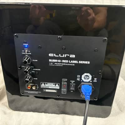 ELURA SUBR10-Red Label Series 10” Powered Home Theater Subwoofer image 5