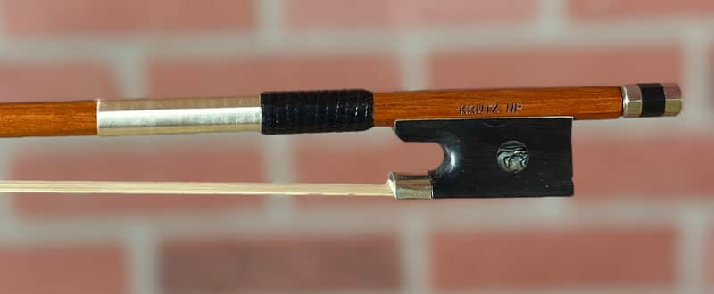 KRUTZ Nickel Pernambuco Violin Bow image 1