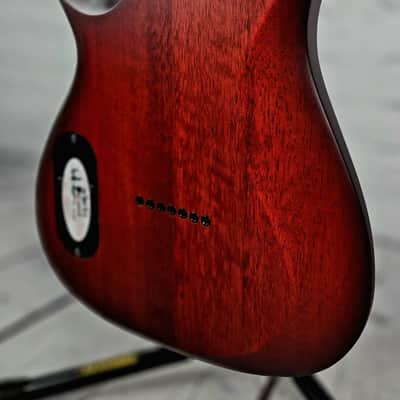 Schecter Sunset 7 Extreme 7 String Electric Guitar Scarlet Burst image 9