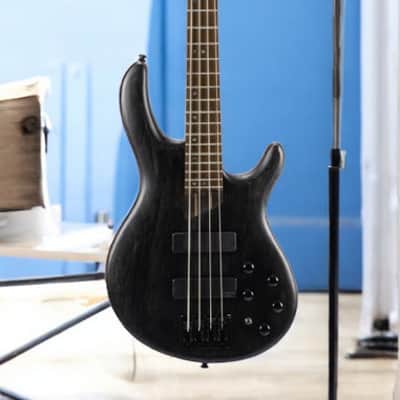 Elevate Your Sound: Cort Artisan Element 4-String Bass – Black Open Pore Finish, Bartolini Electionics image 1