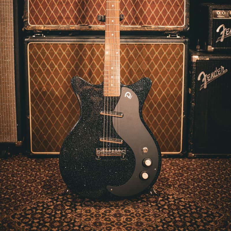 2022 – Present Danelectro Blackout 59M NOS+ Black Metalflake