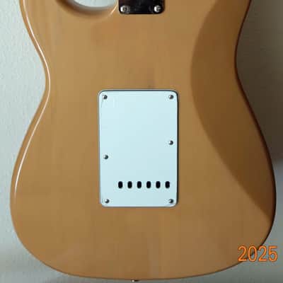 Alder Strat-type body with Light Roast hand wound pickups image 5