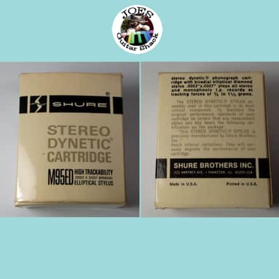 1980's Shure M95ED Turntable Cartridge Brand New in Box NOS With Original Shure .0002 x .0007 Biradial Hyper-Elliptical Diamond Stylus. The M-95ED Holy Grail Sound Beautiful With 0 Miles! #038 image 3