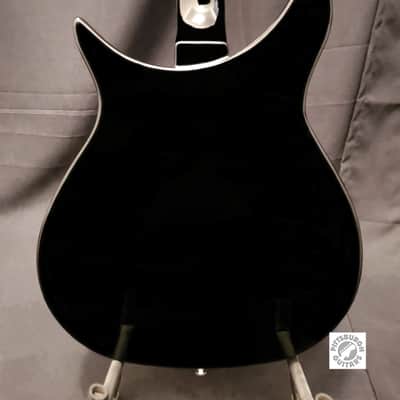 2022 Rickenbacker 325C64 (with Bigsby Vibrato) in Jetglo Finish; Comes with Original Hard Case and Pro-Setup!  Made in USA! image 3