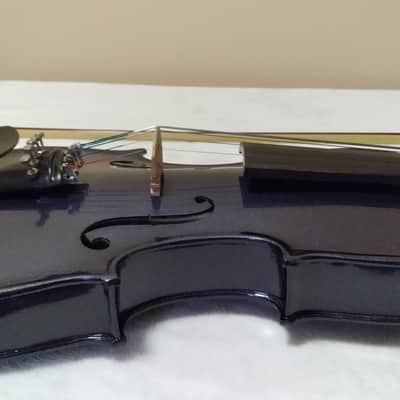 Peter Michaels 5 String Violin Viola 2004 - Blue image 6