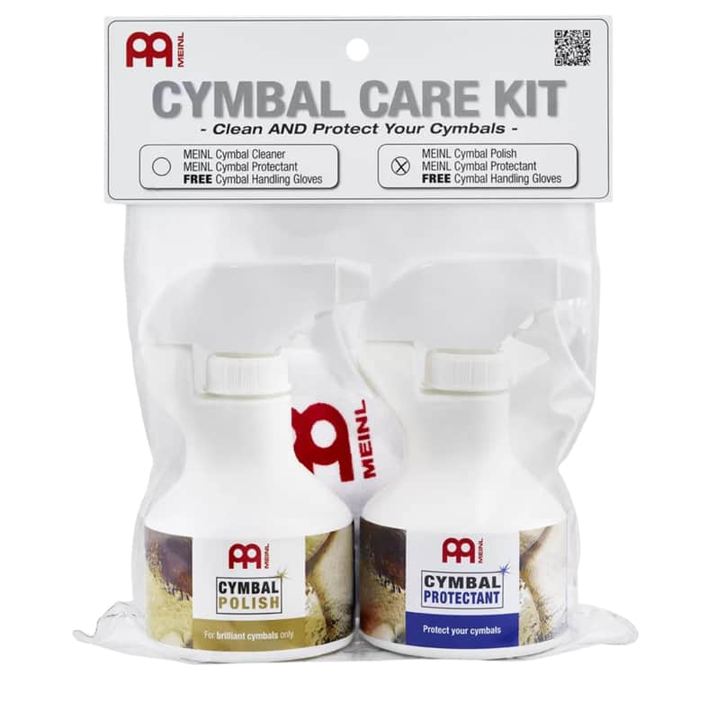 Meinl Cymbal Care Kit with Meinl Cymbal Polish image 1