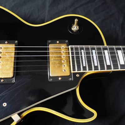 RARE Orville by Gibson LPC-57B Les Paul Custom '57 Reissue – Black Beauty MIJ 1993 Ebony image 8