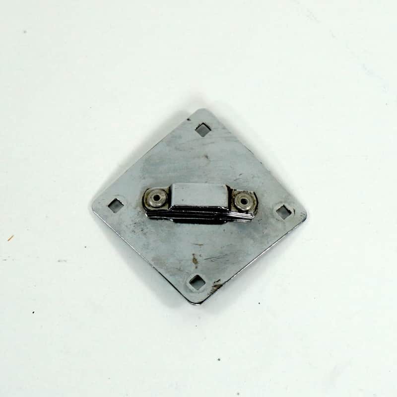 Slingerland Diamond Plate Mount Chrome