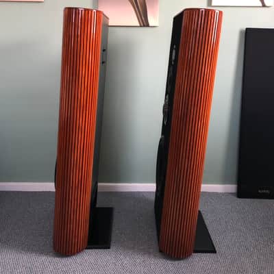 Infinity Kappa 8 Vintage Speakers ~FULLY RESTORED~ Piano Finish ! LOOK ! image 6