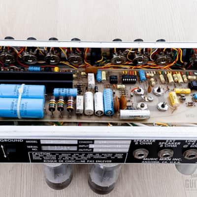 1981 Music Man 112 RD Fifty Vintage 1x12 Tube Amp w/ Ftsw, Leo Fender image 11