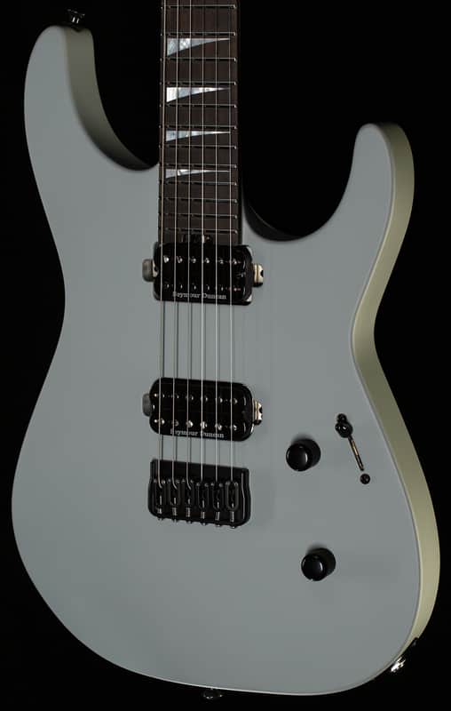 Jackson American Series Soloist SL2 DX HT Ebony Fingerboard Satin Porsche Gray (331) image 1