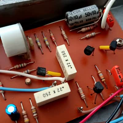 JEN Elettronica (S.p. A.) Pescara Double Super Sound - Rare Wah Wah Fuzz Pedal 1970-71 - Black Metal image 8