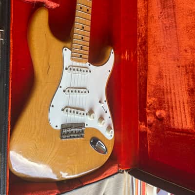 Fender Stratocaster Hardtail 1974 Maple Fretboard 1973 - 1977 - Natural image 10
