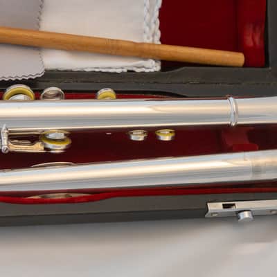 Pearl PF-661 Intermediate Flute *Solid Silver Headjoint *Open hole *Made in Japan *Overhauled New Pads image 5