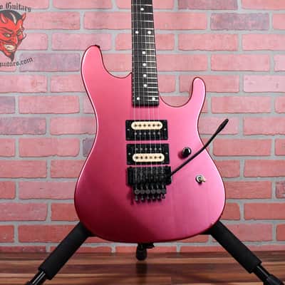 Kramer NightSwan Metallic Muted Pink MIJ 1987-1990 w/ Kramer Gig bag image 6