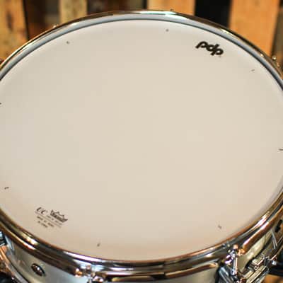 PDP 5x14 Concept Dual-beaded Brushed Aluminum Snare Drum - PDSN0514NBAC image 5