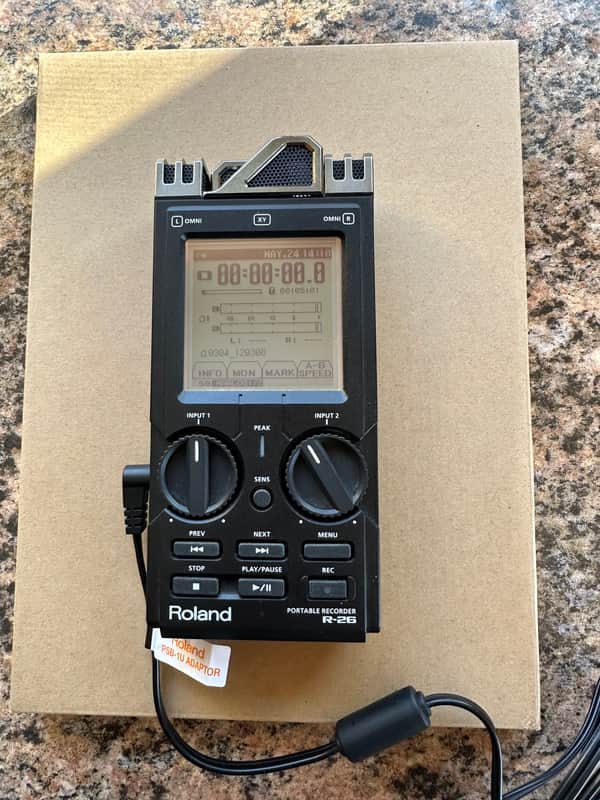 Roland R-26 6-Channel Portable Recorder 2010s - Black image 1