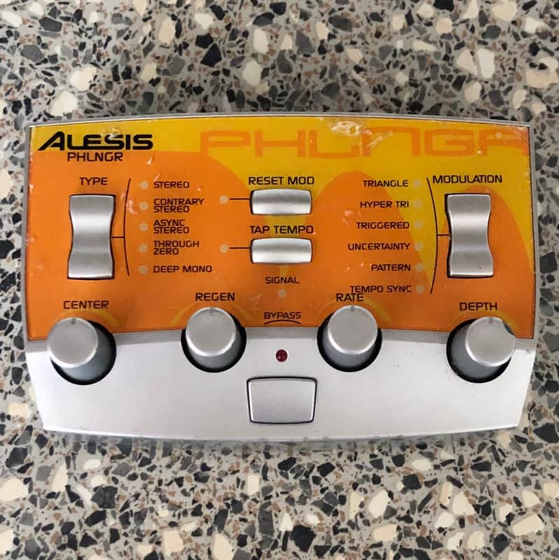 Alesis ModFX Phlngr Flanger 2000s - Orange image 1