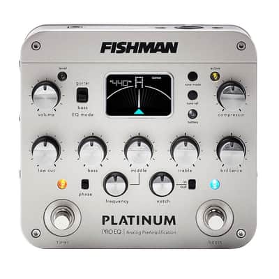 Fishman Platinum Pro EQ DI Acoustic Guitar Preamp Effect Pedal image 2