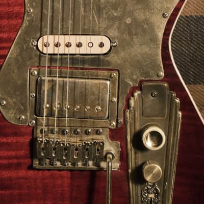 Postal Custom Memphis Rocket Red Flamed Maple image 6