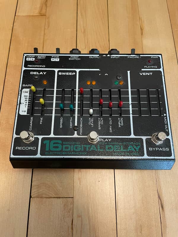 Electro-Harmonix 16 Second Digital Delay Reissue 2000s - Metal image 1