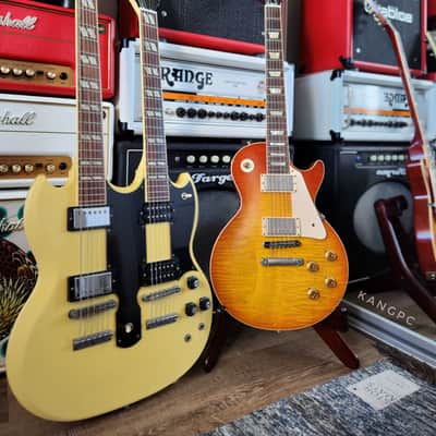 Gibson Don Felder “Hotel California” 1959 Les Paul & EDS-1275 SG Double Neck Signed & Aged Set image 1