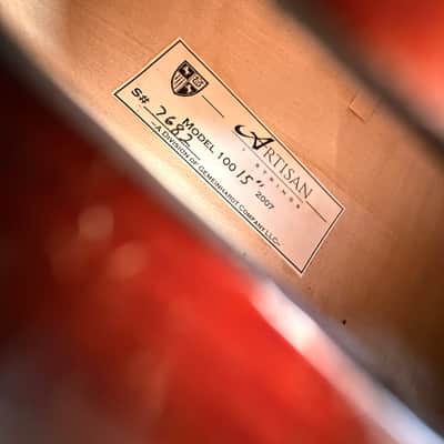 Artisan Strings Model 100 15" Viola Outfit w/ Bow & Hard Case – 2007 – Used, Good Condition image 2