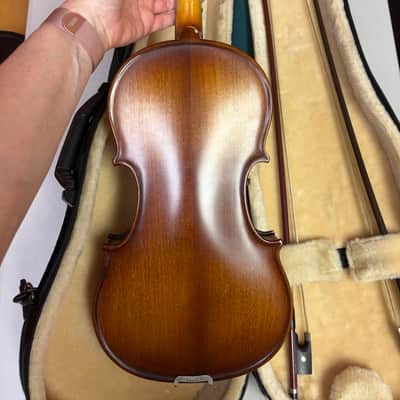 Kessler SV-100 4/4 Full Size Violin - Golden Brown image 11
