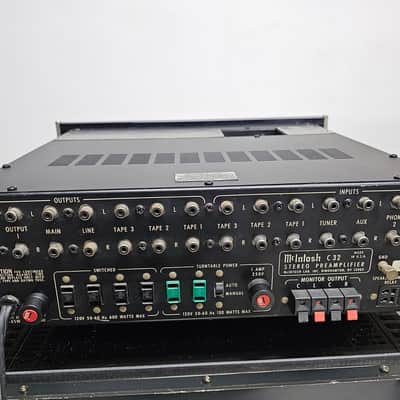 McIntosh C32 Stereo Preamplifier Vintage Serviced Operational image 12