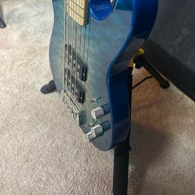 G&L USA Custom Shop ASAT 2018 Aquaburst image 4