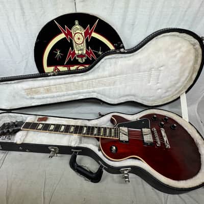 Gibson Les Paul Traditional Pro II 2 Guitar with Case 2012 - modified! - Wine Red