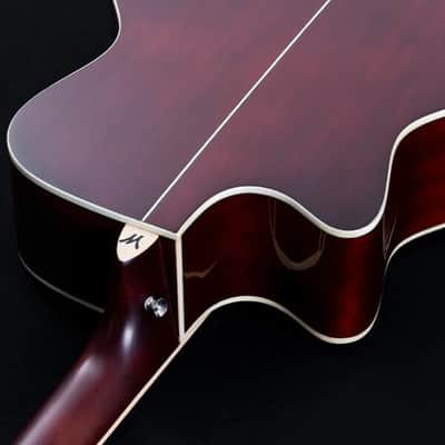 Washburn Electro Acoustic Guitar BURL ACE - Grand Auditorium - Amber Fade image 9