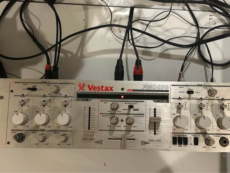 Vestax Vestax PMC-250 DJ Rotary Mixer | Reverb